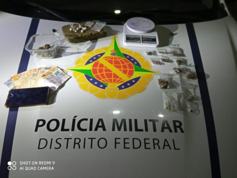 PMDF prende mulher por tráfico de drogas em Ceilândia