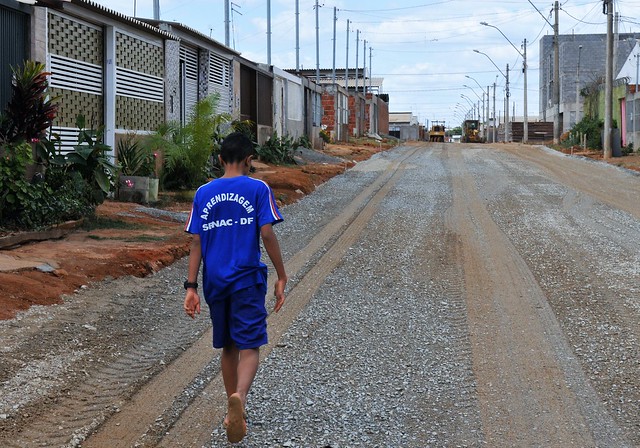 Mais qualidade de vida com onze quilômetros de asfalto