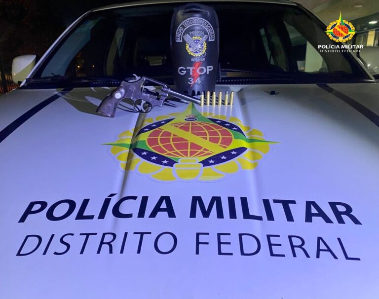 PMDF apreende duas armas de fogo em Planaltina