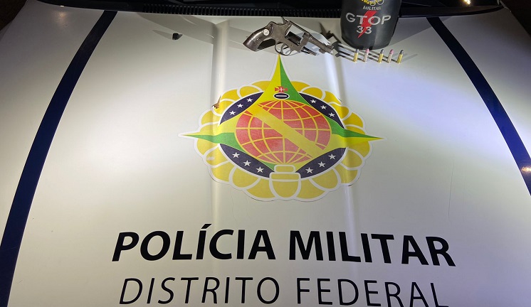 Polícia Militar prende homem, pela segunda vez, por porte ilegal de arma em Sobradinho
