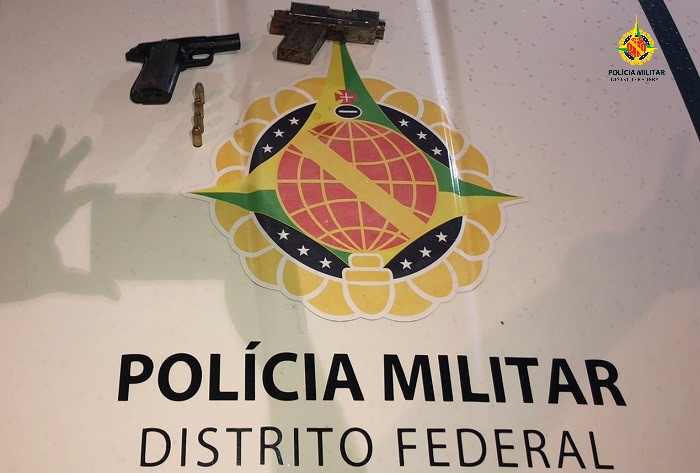 PMDF apreende arma usada em roubo a coletivo