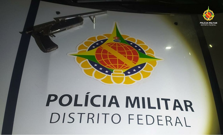 PMDF prende trio com arma artesanal em Ceilândia