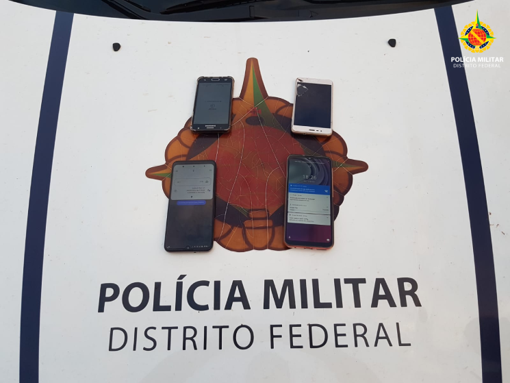 PMDF recupera celulares furtados na Rodoviária de Brasília