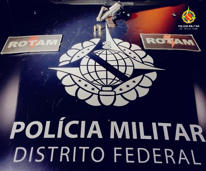 Homem armado é preso na área central de Brasília