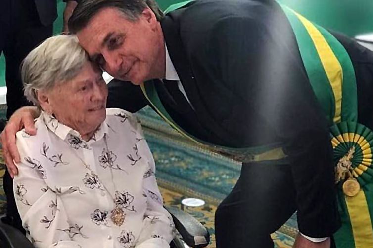 mãe do presidente Jair Bolsonaro, Olinda Bonturi Bolsonaro