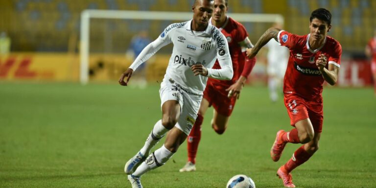 Santos fica no empate com Unión La Calera na Sul-Americana