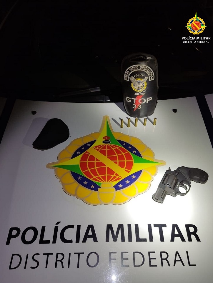 PMDF prende homem armado disparando em via pública em Sobradinho