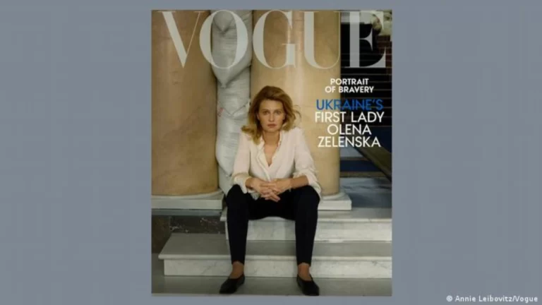 Revista Vogue publica perfil da primeira-dama da Ucrânia