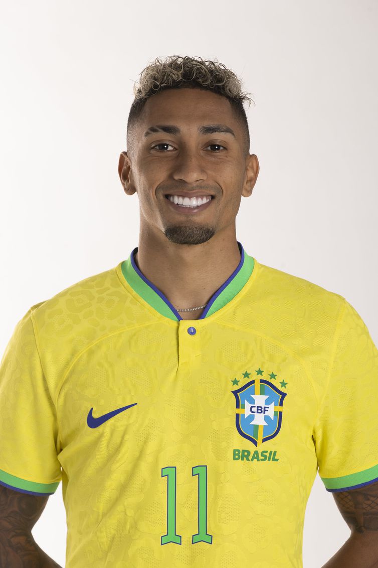 Raphinha - seleção - retrato