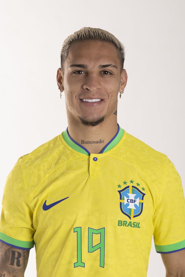 Antony - seleção brasileira - retrato