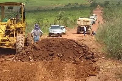 GDF Presente recupera estrada no Núcleo Rural Nova Betânia