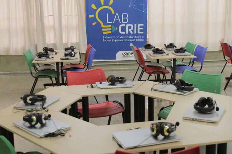 O ministério da Educação,  inaugura o Laboratório de Criatividade e Inovação para a Educação Básica (LabCrie) em Brasília