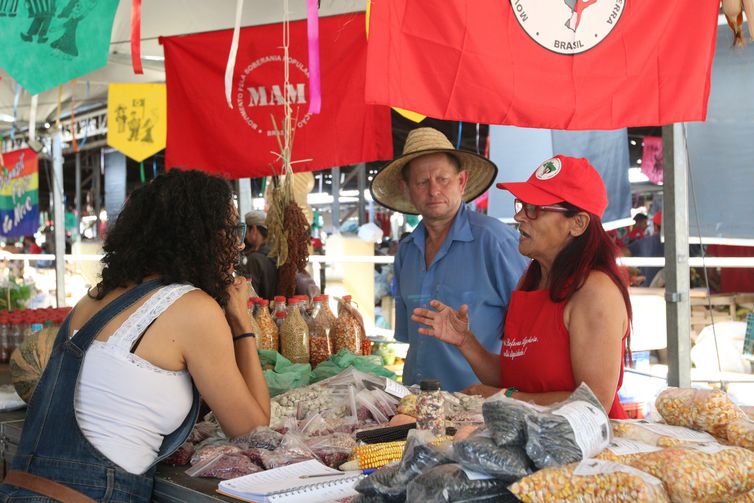 São Paulo (SP), 11/05/2023 - 4ª Feira Nacional da Reforma Agrária, organizada pelo Movimento dos Trabalhadores Rurais Sem Terra - MST, no parque da Água Branca. Foto: Rovena Rosa/Agência Brasil