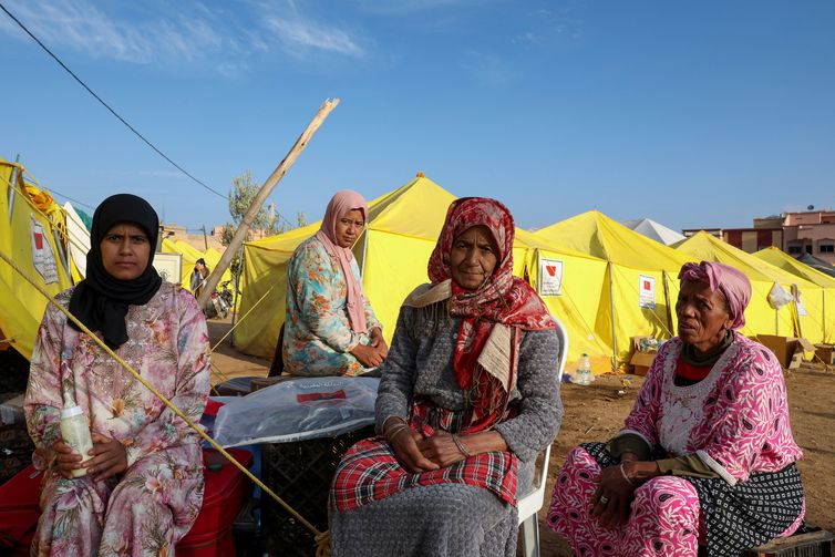 Aftermath of a deadly earthquake in Morocco