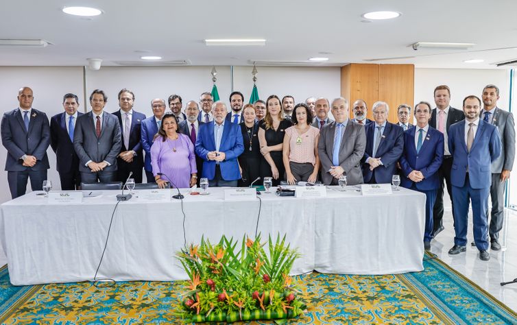 30.10.2023 - Presidente da República, Luiz Inácio Lula da Silva, durante Reunião com o Grupo de Trabalho de Crédito e Investimento do Conselho de Desenvolvimento Econômico Social Sustentável (CDESS)
Brasília - DF. Foto: Ricardo Stuckert / PR