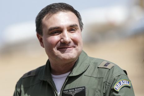 Brasília (DF), 02/11/2023 - O capitão médico Gustavo Costa, que acompanhou brasileiros e familiares resgatados na Cisjordânia e chegaram a Brasília em voo da Força Aérea Brasileira. Foto: Marcelo Camargo/Agência Brasil