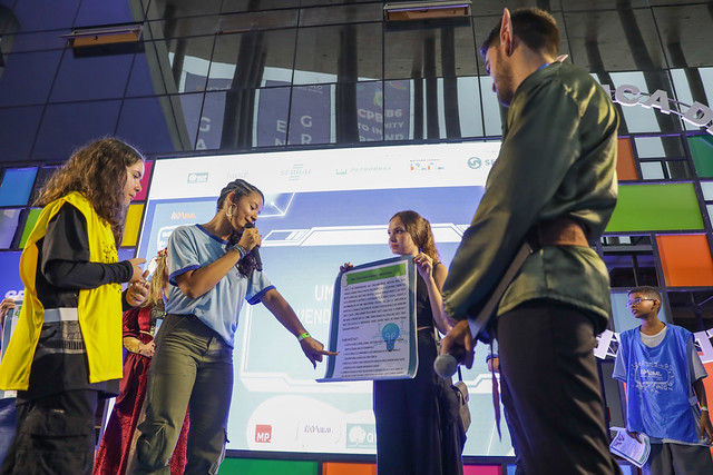 28/03/2024 - Campus Party: game usa tecnologia para ensinar estudantes sobre valores