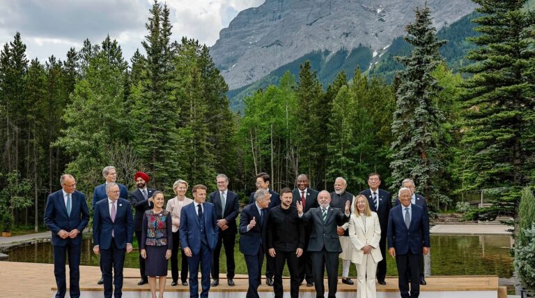 Na Cúpula do G7, Lula defende a volta do protagonismo da ONU