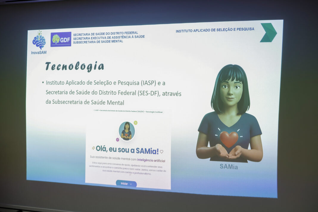 Lançamento do InovaSAM_apresentação do aplicativo de saúde mental SAMia_Foto_Jhonatan Cantarelle_Agência Saúde DF 1